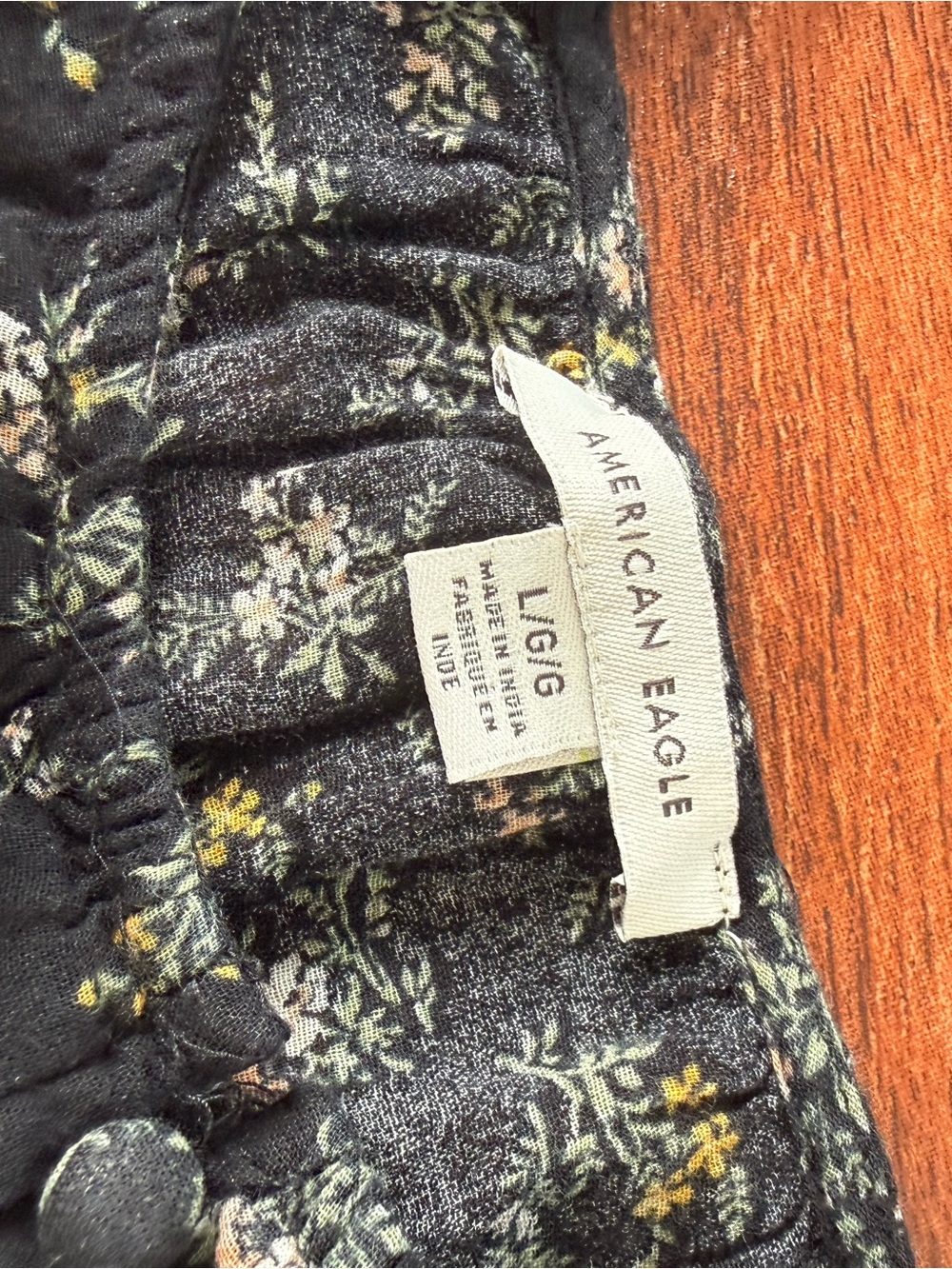AE Black Floral Sleeveless Maxi Dress - Picture 9 of 10